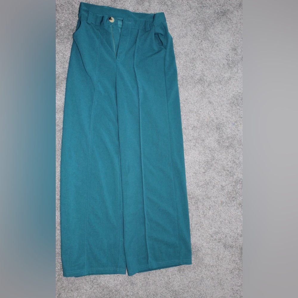 SHEIN Teal Trousers